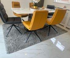dining table and chairs
