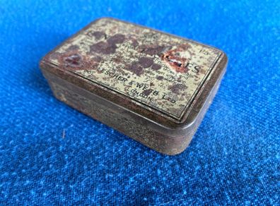 vintage Evans Throat Pastilles tin