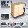 400kg capacity Platform Truck Heavy Duty Trolley with 2 bungee cords with hooks Multipurpose Utility Trolley - Versatile Folding Image 10