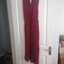 NEW Oasis Wine Dress Image 4