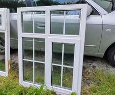 PVC Double glazed window- High quality