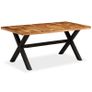 Dining Table Solid Acacia and Mango Wood 180x90x76 cm Image 3