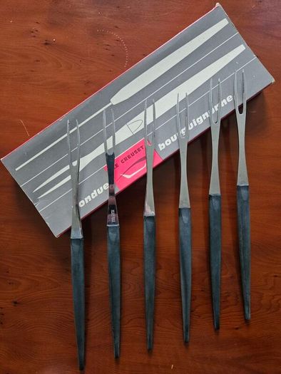 Le Creuset Bourguignonne fondue forks
