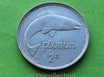 Ireland 1940 year Silver Florin.