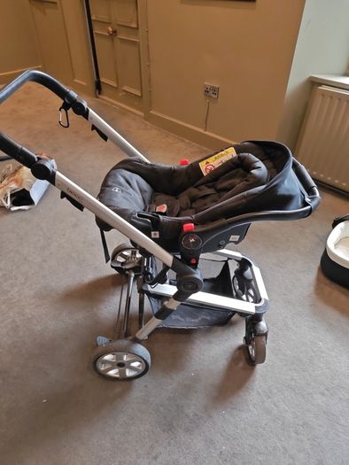 Baby Elegance Beep Twist Complete Travel System + ISOFIX Base