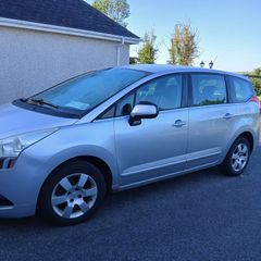 Peugeot 5008 2010 tax till Sep/NCT  Apr 27.