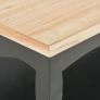 Coffee Table Black 110x60x40 cm MDF Image 2