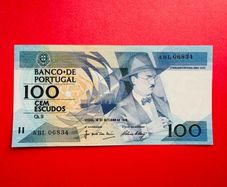 Portugal.  100 Escudos  1986     Pick 170   ( uncirculated )