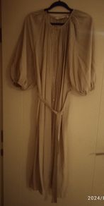 & Other Stories long shirt dress with puff sleeves