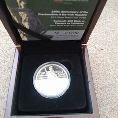 3 irish silver coins