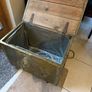 Vintage. brass turf box. Image 2