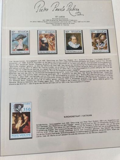 Paul Rubens 55 Pages Stamps Album World Collection
