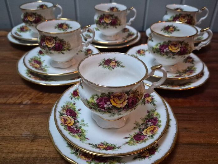 Staffordshire English Garden Tea Set