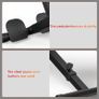 Foldable Hyperextension Bench Roman Chair Back Extension,Home Gym Sit Up Bench for Glute & Ab Workouts,Optional Adjustment Incline & Multi-Function Heavy-Duty Exercise Image 8