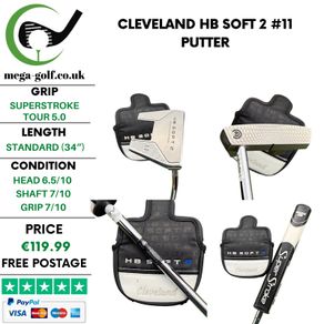 Cleveland HB Soft 2 #11 Putter / 34"