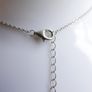 Vintage 925 Sterling Silver Pendant Pearl Necklaces length 18" - 3g Image 9