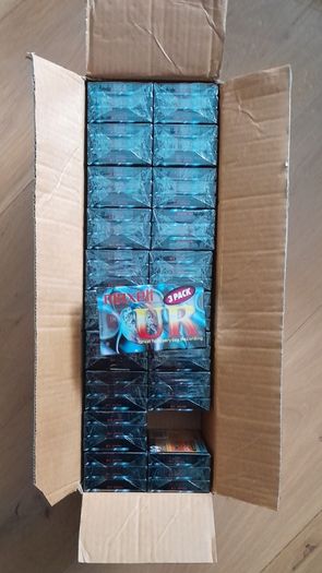 Box Of 60 New & Sealed Maxell C90 Cassette Tapes