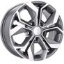 16" Black Alloy Wheels Honda Hyundai Kia Mazda Mitsubishi Nissan Renault Subaru Suzuki Toyota 5x114,3 Image 4