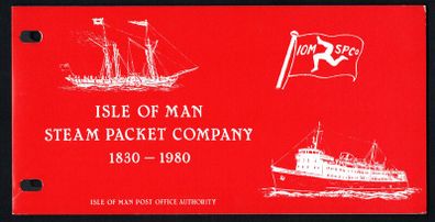 1980 Isle of Man 150th Anniversary of Isle of Man Steam Packet Company 1930-1980 Commemorative Stamp Presentation Pack