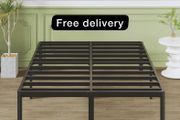 King Size Bed Frame 5ft With Rounded Corner Legs