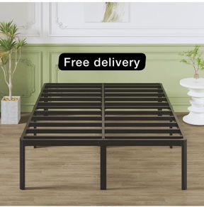 King Size Bed Frame 5ft With Rounded Corner Legs
