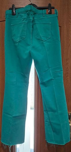 River Island teal green flare jeans New without tags