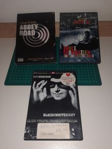 Music DVDs  4e Each or All 3 for 10e