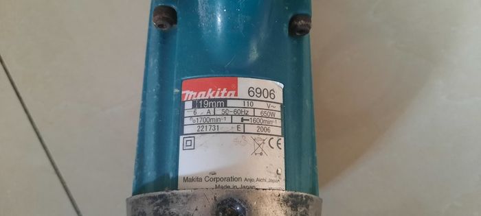 Makita 6906 19mm impact wrench 110v "Refurbished"