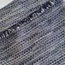 KARL LAGERFIELD navy/blue/white wool mix skirt Sz 6US (Fit 8-10UK) - Rrp 299 (New) Image 4