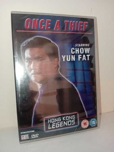 Rare De Agostini Collection ONCE A THIEF CHOW YUN FAT-new And Sealed OOP 1991
