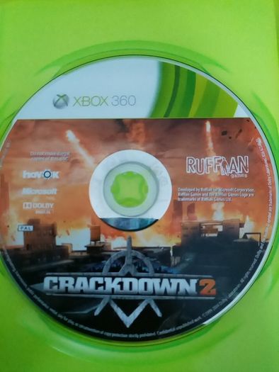 Crackdown 2 Xbox 360 Games Original