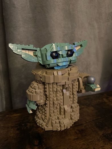 LEGO Star Wars Grogu #75318 | Complete Display Set + Minifigure