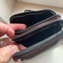 NEW-Leather Shoulder/ Waist Bag Image 2