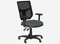 main image for ad OA Mesh Office Chair With Adjustable Back &amp; Arms