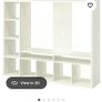 ikea white tv unit Image 6