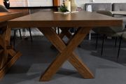 Chestnut Oak Dining Table, Like New