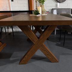 Chestnut Oak Dining Table, Like New