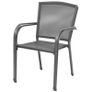 3 Piece Garden Dining Set Steel Anthracite Image 6