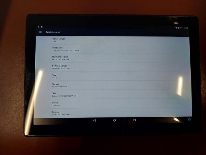 Lenovo Tab 4 10 TBX304F 10inch Tablet Fully Working