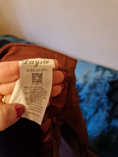 Leather trousers size m/ eur 38