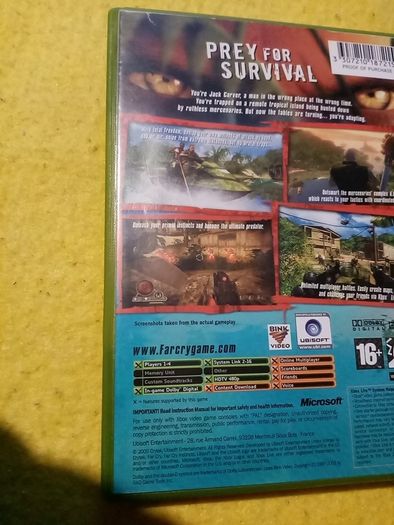 Farcry instints Xbox Original Pal