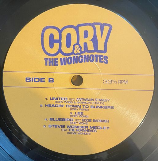 Cory & The Wongnotes: Cory & The Wongnotes LP