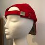 Pre-loved Adjustable Red/check Baseball Hat/Cap Image 3