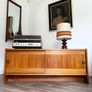 Vintage Retro Mid Century Scandinavian Teak Sideboard/Record Cabinet Image 6
