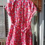 Pretty Tea Dress Retro Flower Print Image 4