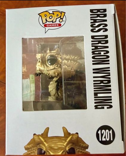 funko pop Brass Dragon Wyrmling