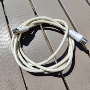 Male to Female  Coaxial Cable 5ft. Long