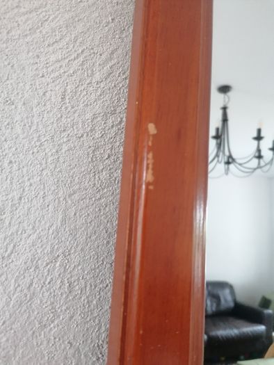 Timber frame mirror