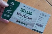 Ireland v New Zealand RUgby Souvenir Ticket Aviva DUblin 2018
