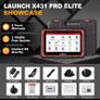 LAUNCH X431 PROS Elite Bidirectional OBD2 Scanner ECU Coding 31+ Service Full System Diagnostic tool VAG Guide CANFD DOIP FCA car vans 12v system Image 9